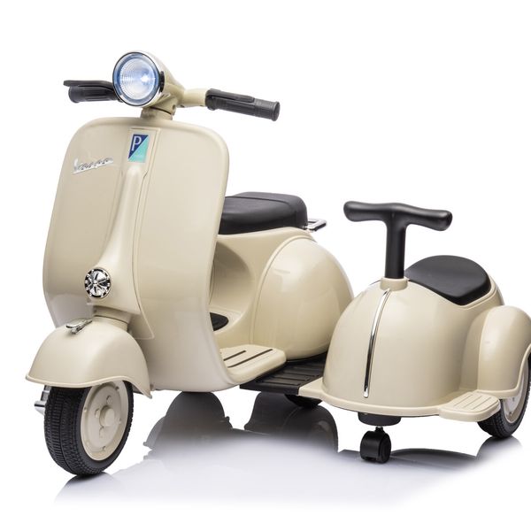 Piaggio vespa con sidecar small elettrica 6v - 