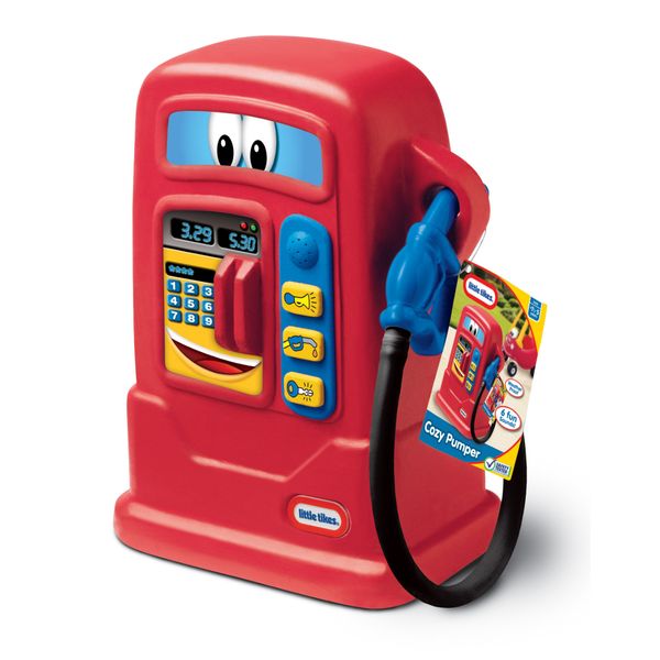 Little tikes - cozy pumper set di gioco interattivo con suoni, perfetto per cozy coupe/ truck/ cab/ princess coupe - venduti separatamente - LITTLE TIKES