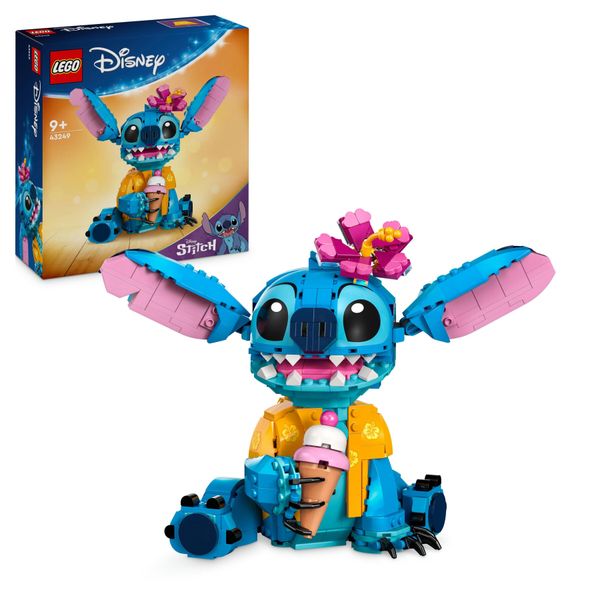 Lego disney 43249 stitch, gioco per bambini 9+, personaggio da costruire con parti mobili, idea regalo divertente dal film - Disney, Disney Stitch, Lego