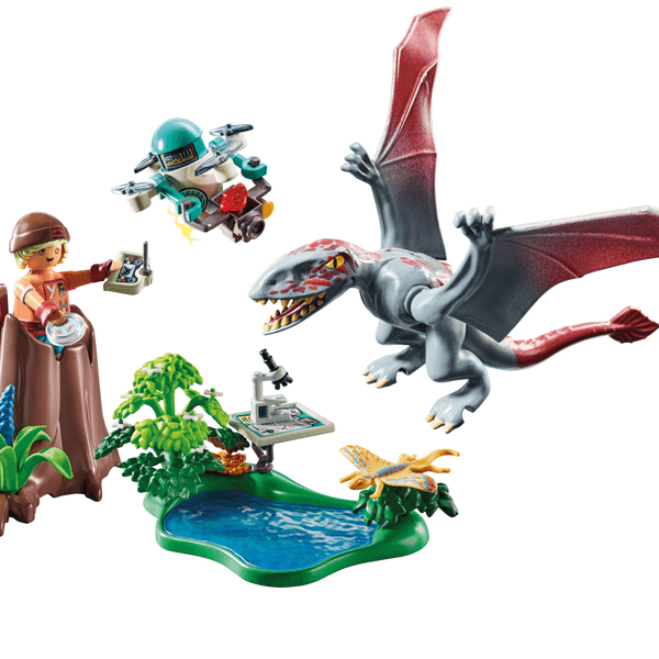 Playmobil dinos 71525 alla ricerca del dimorphodon per bambini dai 4 anni - Playmobil