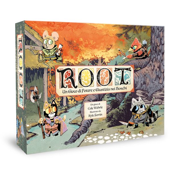 Root - un gioco di potere e giustizia nei boschi - scatola base - ms edizioni - 