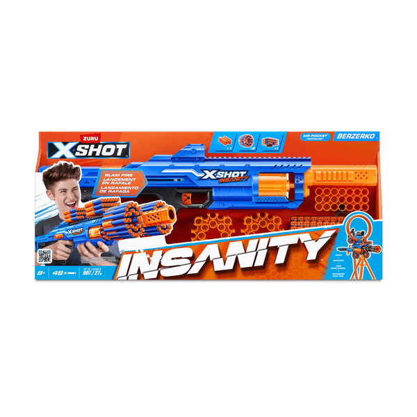 Pistola xshot insanity berzerko (48 dardi)  - X-SHOT