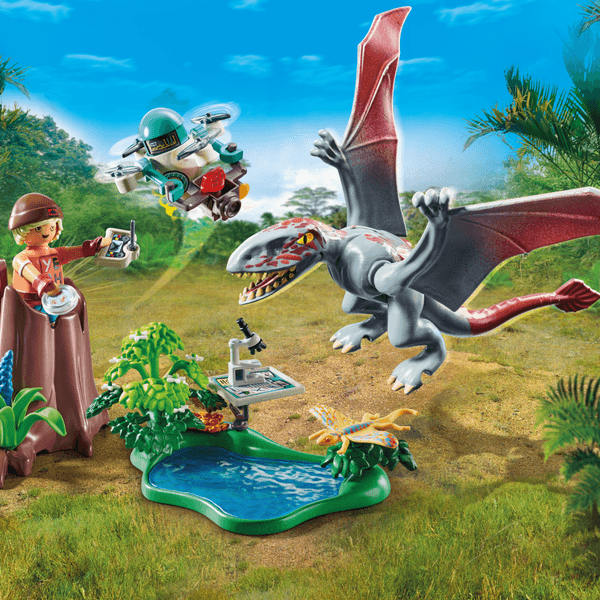 Playmobil dinos 71525 alla ricerca del dimorphodon per bambini dai 4 anni - Playmobil