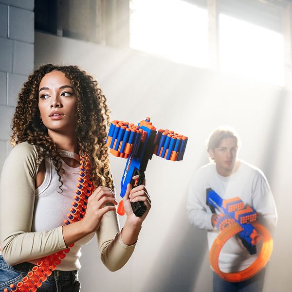 Confezione combo di pistole xshot insanity double manic (48 dardi) - X-SHOT
