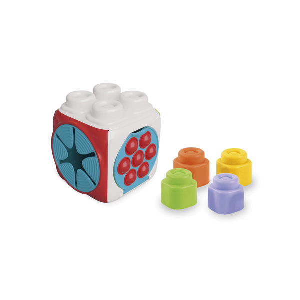 Clementoni - 17902 - soft clemmy - sensory activity cube - CLEMMY