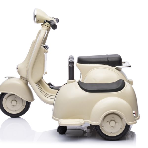Piaggio vespa con sidecar small elettrica 6v - 