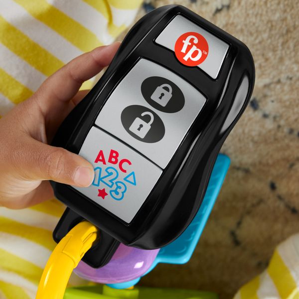Fisher-price - chiavi gioca e vai, giocattolo musicale con dentaruolo e specchio - FISHER-PRICE
