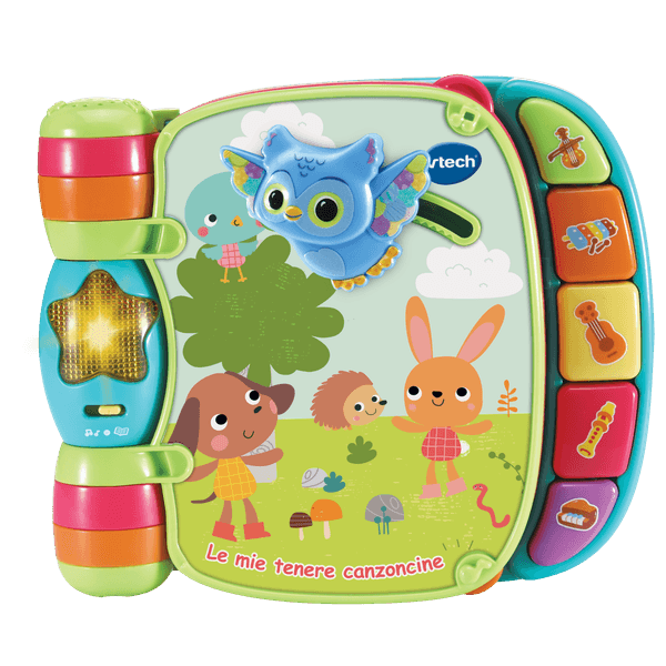 Vtech - il mio primo libro interattivo – le mie tenere canzoncine - VTECH