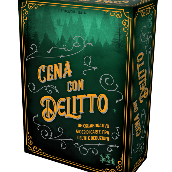 Cena con delitto, gioco di carte collaborativo, scopri l'assassino insieme ai tuoi amici, dai 14 anni in su - GOLIATH