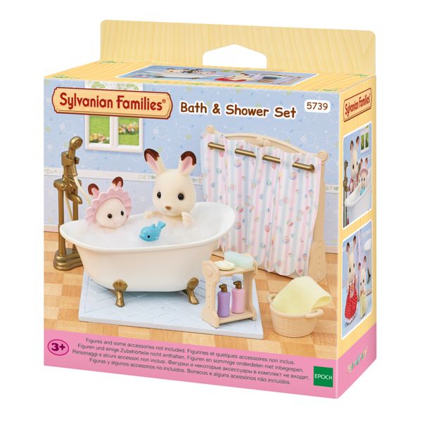Sylvanian families - complemento d'arredo - set vasca e doccia - SYLVANIAN FAMILIES