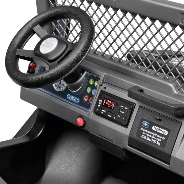Fuoristrada gaucho pro realtree™ - peg perego il fuoristrada elettrico per un livello superiore di gioco e prestazioni su tutti i terreni! ruote gommate e 2 motori silenziosi con una potenza di ben 840w. 6 anni + - Peg Perego