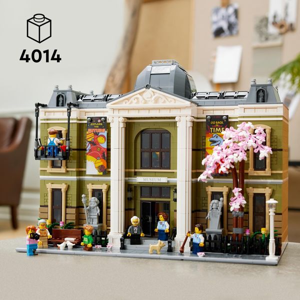 Lego icons 10326 museo di storia naturale, modellino di edificio modulare, idea regalo per adulti, lui, lei, uomo o donna - LEGO, LEGO ICONS