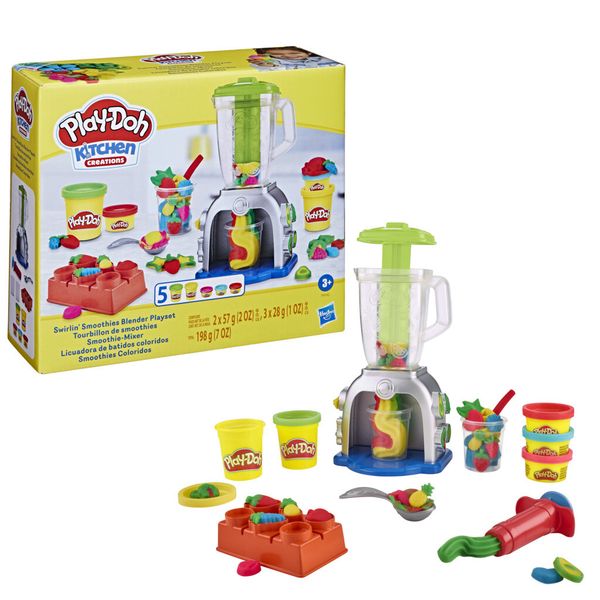 Play-doh, playset magici frullati, con frullatore giocattolo - PLAY-DOH
