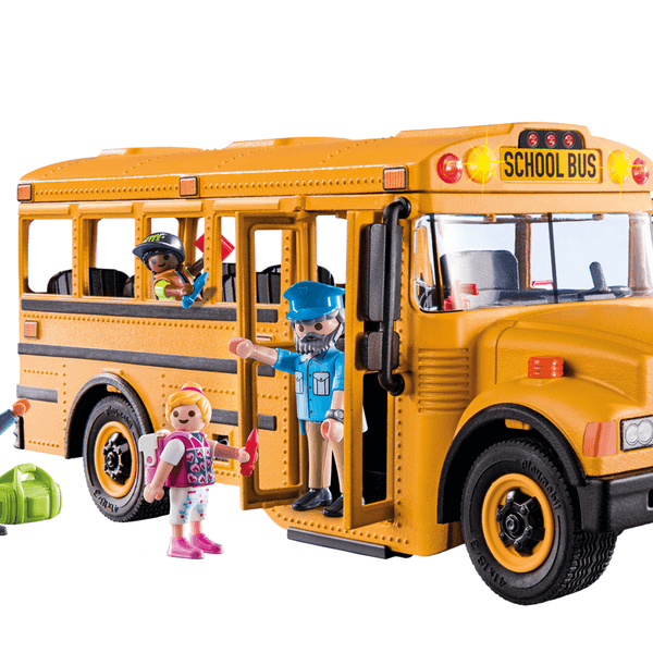 Playmobil70983 scuolabus per bambini dai 4 anni con personaggi playmobil - Playmobil