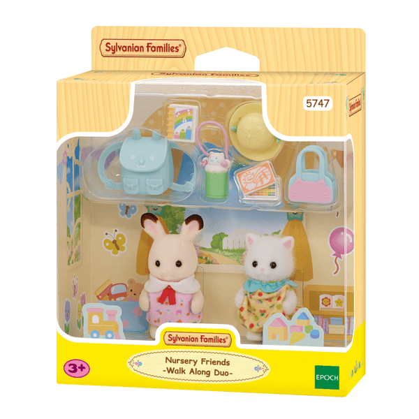 Sylvanian families - personaggi collezionabili -  amici dell'asilo - a passeggio - SYLVANIAN FAMILIES