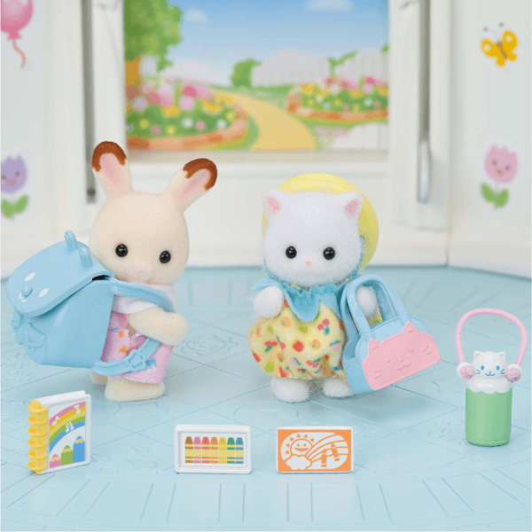 Sylvanian families - personaggi collezionabili -  amici dell'asilo - a passeggio - SYLVANIAN FAMILIES