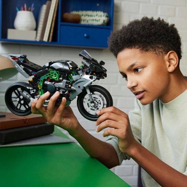 Lego technic 42170 motocicletta kawasaki ninja h2r, giochi per bambini 10+, modellino di moto giocattolo in scala da costruire - LEGO TECHNIC, LEGO