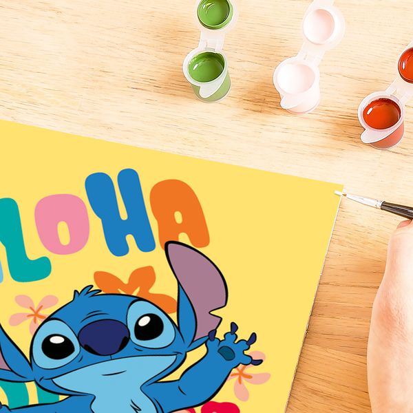 Ravensburger creart stitch - kit per dipingere, 7+ - RAVENSBURGER, Disney, Disney Stitch