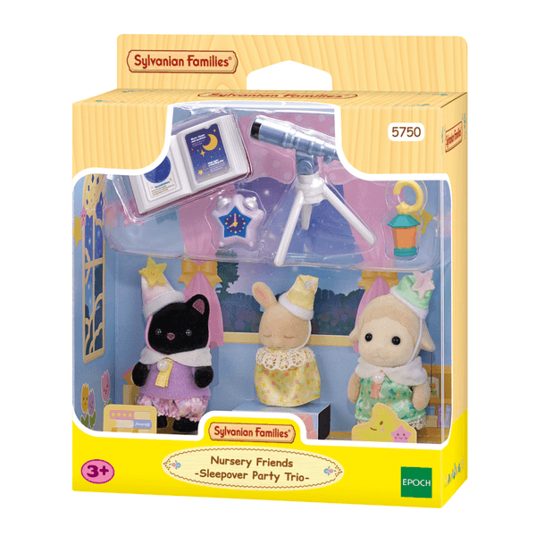 Sylvanian families - personaggi collezionabili -  amici dell'asilo - trio pigiama party - SYLVANIAN FAMILIES