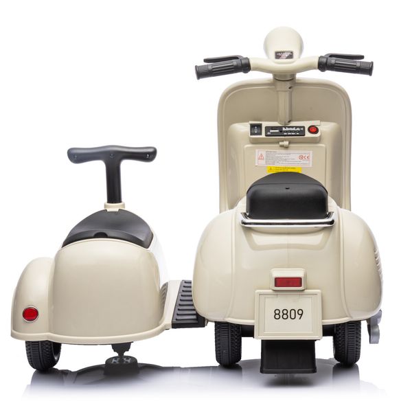 Piaggio vespa con sidecar small elettrica 6v - 