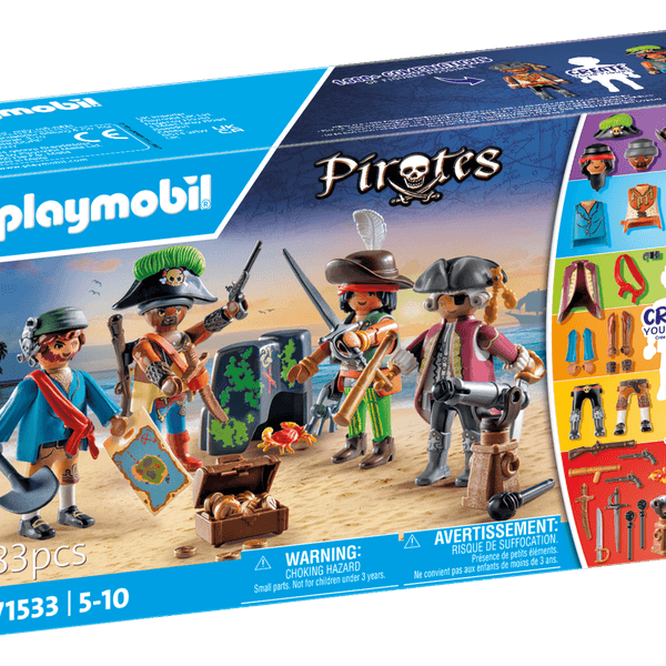 Playmobil my figures 71533 pirati per bambini dai 4 anni - Playmobil