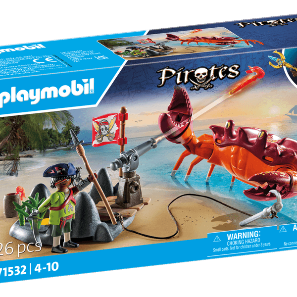 Playmobil 71532 pirata e mostro marino per bambini dai 4 anni - Playmobil