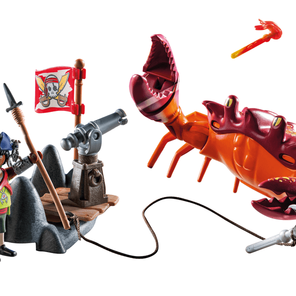 Playmobil 71532 pirata e mostro marino per bambini dai 4 anni - Playmobil