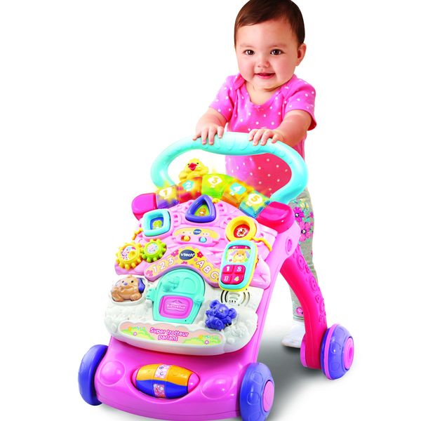 Vtech - un super primi passi parlante 2 in 1 con tavolo attività rimovibile per fare il pieno di scoperte! - VTECH