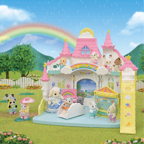 Sylvanian families -  asilo -  asilo nido castello sole - SYLVANIAN FAMILIES