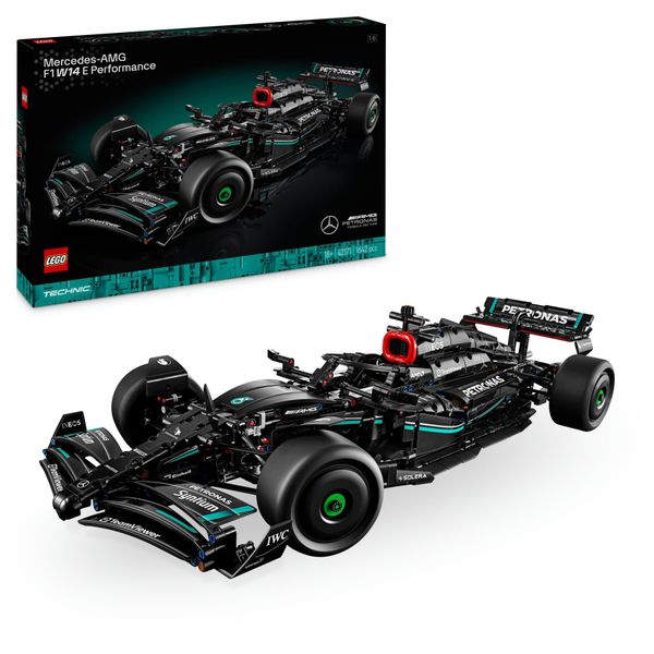 Lego technic 42171 mercedes-amg f1 w14 e performance, modellino da costruire di auto da corsa scala 1:8, idea regalo adulti - LEGO TECHNIC, Lego
