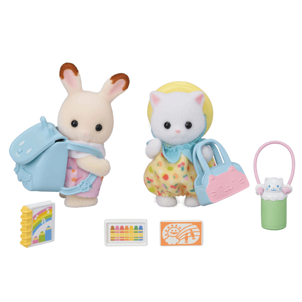 Sylvanian families - personaggi collezionabili -  amici dell'asilo - a passeggio - SYLVANIAN FAMILIES
