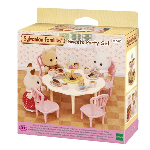 Sylvanian families - set festa con dolci -  arredamento per la casa sf - SYLVANIAN FAMILIES