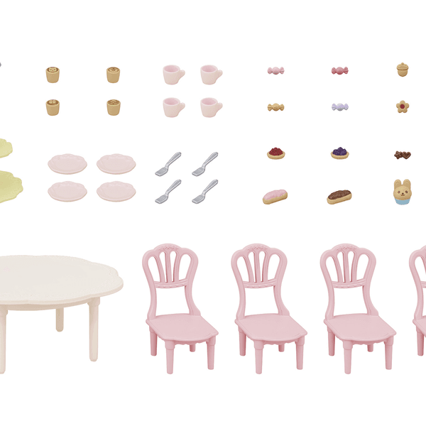 Sylvanian families - set festa con dolci -  arredamento per la casa sf - SYLVANIAN FAMILIES