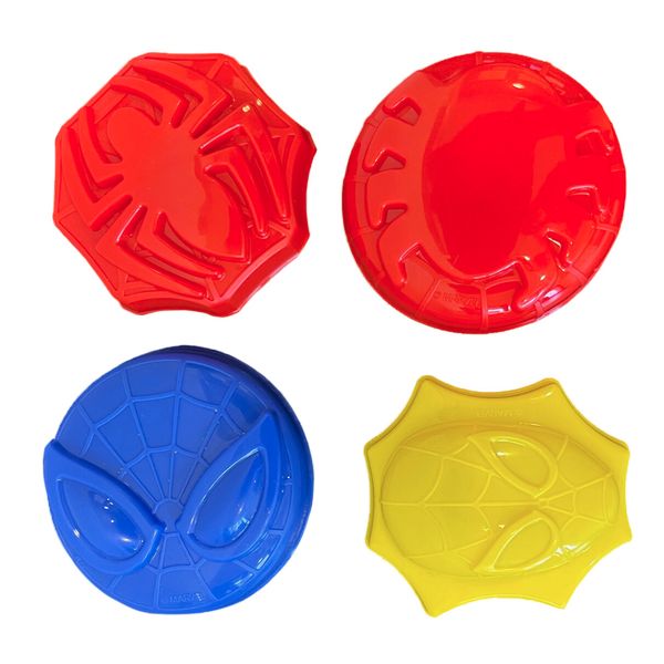 Secchiello spiderman cm 18 con innaffiatoio, setaccio, paletta, rastrello e formina - Avengers, Spiderman