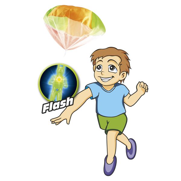 Paracadutista luminoso - emozionanti lanci tturni e planate incantevoli - SUN&SPORT