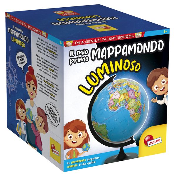 I'm a genius il mio primo mappamondo luminoso - LISCIANI