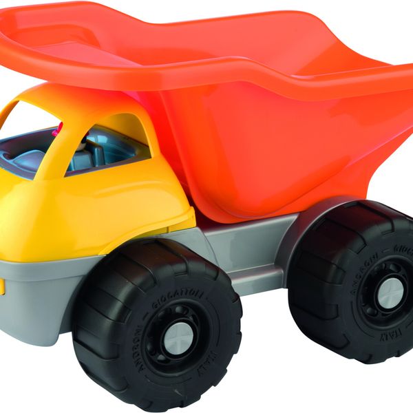 Camion sabbia giant portata 100kg, in scatola cartone riciclabile - 