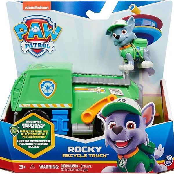 Paw patrol camion dei rifiuti di rocky - Paw Patrol