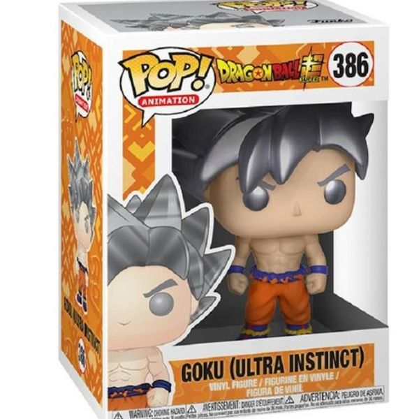 Funko pop animation: dragonball s - goku (ultra instinct form) - DRAGON BALL, FUNKO POP!