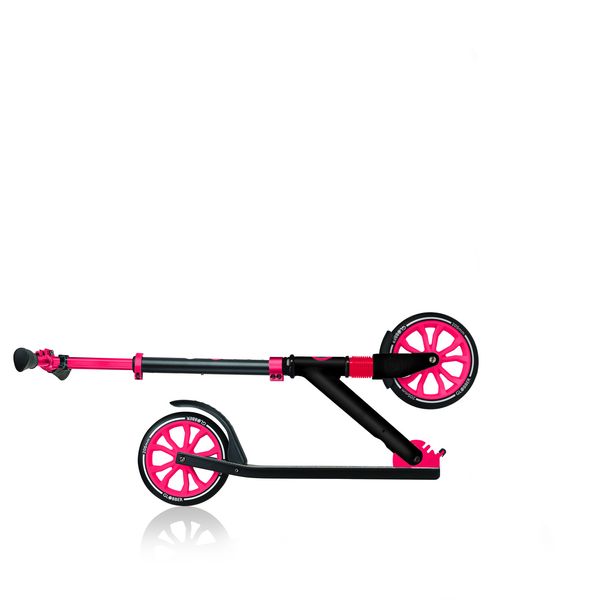 Monopattino globber nl 205 - ripiegabile nero e rosso - adatto per bambini 7 - 12 anni - GLOBBER