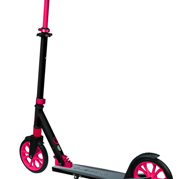 Monopattino globber nl 205 - ripiegabile nero e rosso - adatto per bambini 7 - 12 anni - GLOBBER