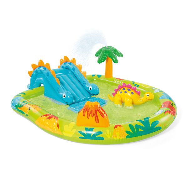 Intex -  play center dinosauri piscina gonfiabile, multicolore, 191x152x58 cm - INTEX
