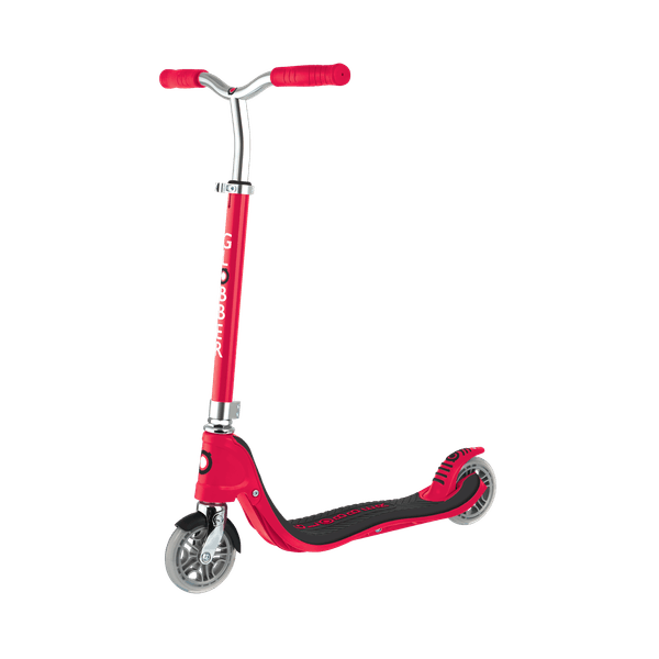 Monopattino globber flow 125 - regolabile rosso - adatto per bambini 5 - 7 anni - GLOBBER