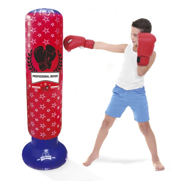 Sacco boxe gonfiabile - SUN&SPORT