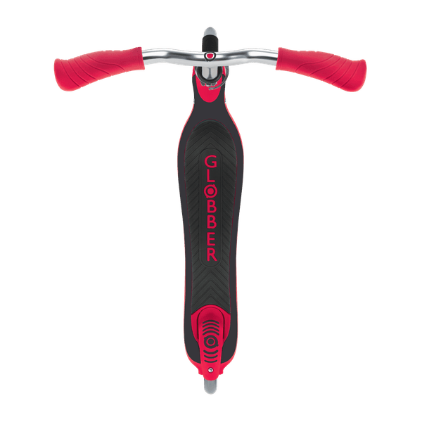 Monopattino globber flow 125 - regolabile rosso - adatto per bambini 5 - 7 anni - GLOBBER