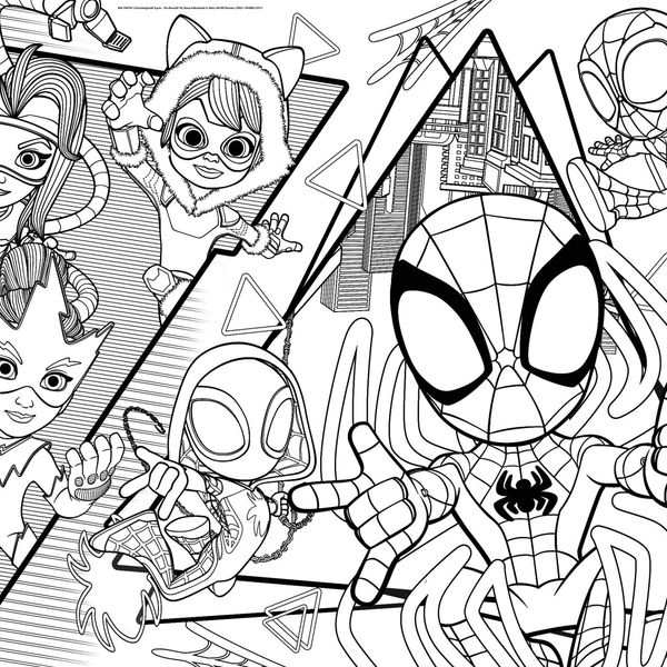 Marvel puzzle df maxi floor 35 spidey - LISCIANI, SPIDEY, MARVEL