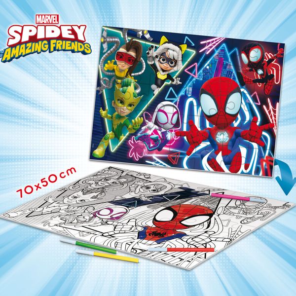Marvel puzzle df maxi floor 35 spidey - LISCIANI, SPIDEY, MARVEL