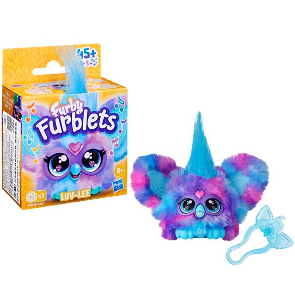 Furby furblets luv lee - peluche interattivo con suoni - adatto per bambini dai 5 anni in su - FURBY