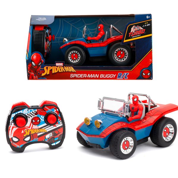 Radiocomando man buggy di spiderman in scala 1:24. - MARVEL, Spiderman