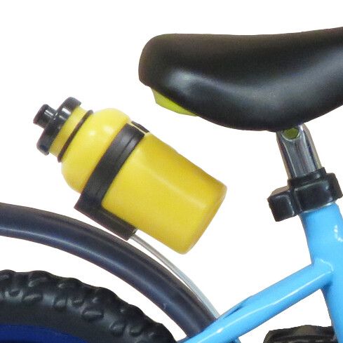 Bicicletta da 12 pollici di spidey con stabilizzatori laterali e scudo personalizzato - telaio in metallo- cerchi in plastica - freno caliper, ruota fissa - SPIDEY, MARVEL
